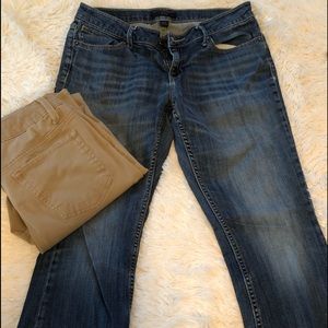 Banana Republic Jeans, free Khakis!